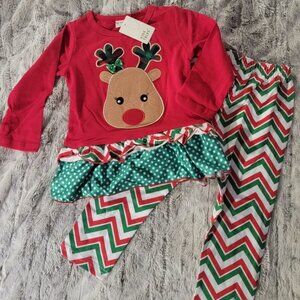 Girls Rudolph outfit